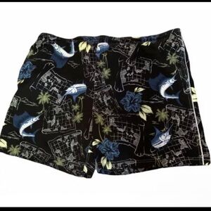 Men's Swimming Trunks  Shorts Fish Sailfish Puritan XL